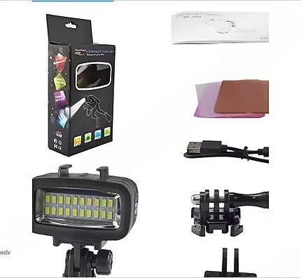 SL-100 Profesyonel Su Geçirmez LED Video Işığı G80X