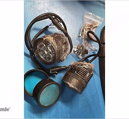 L6X LED Motosiklet Su Geçirmez Sis Farı Seti 8000LM Q63E