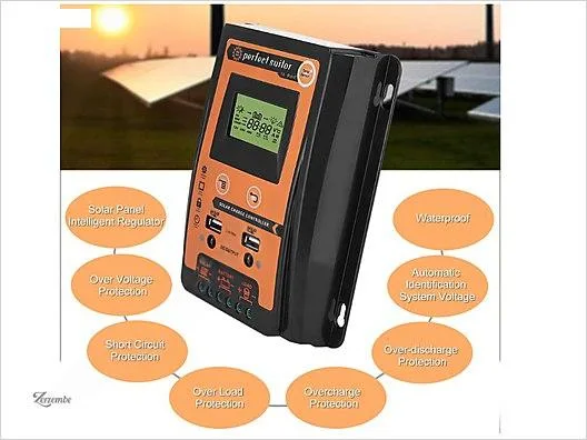 solar şarj regülatörü, 12 V, şarj regülatörü X56Y