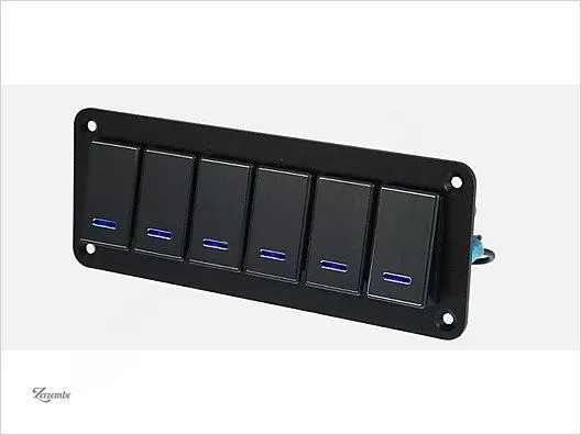 6'lı Gruplu Rocker Anahtar Paneli G89X