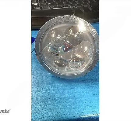 3.0 İnç LED Projektör Lens ve Şeytan Gözü DRL Takımı Q56B