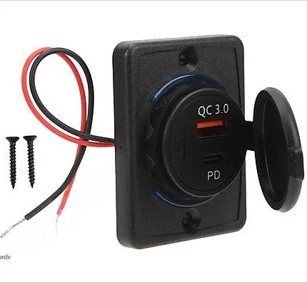 USB Araç Şarj Cihazı Araç Şarj Adaptörü 12-24V C278X