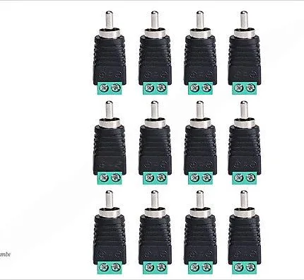 Rca Erkek Jak Konnektörü (12 adet) C279X