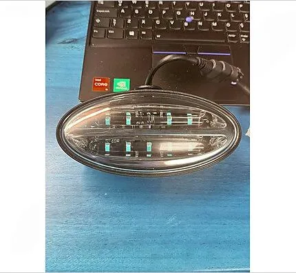 LED Işıklı Traktör iş makinaları Oval 45W far Q2E