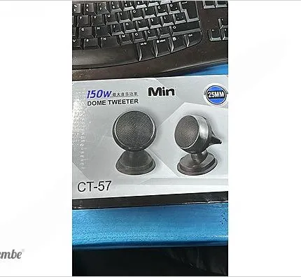 Araç Tweeter Metal Hoparlör Seti 150W Q45E
