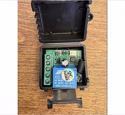 12V Otomatik Kapı Harici Kumanda Alıcı Kartı E379X