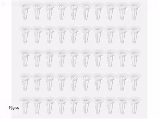 50 Parça Hidroponik Bitki Yetiştirme Sepeti Seti H200X 50 Parça Hidroponik Bitki Yetiştirme Sepeti Seti H200X