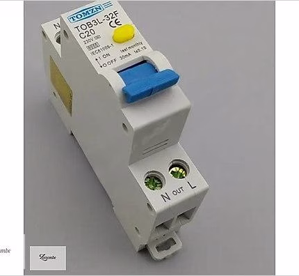 Tomzn TOB3L-32F 20A Kaçak Akım Devre Kesici B19X