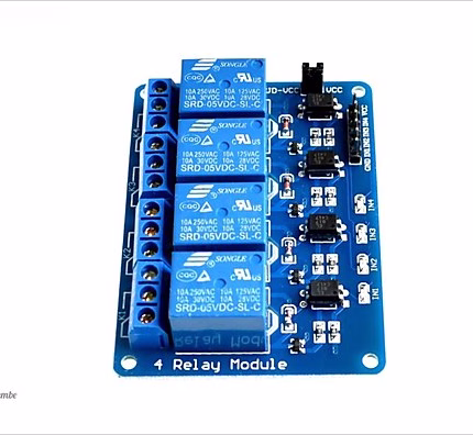 4 Kanal 5V Röle Modülü Arduino Uyumlu Röle Kartı E859X
