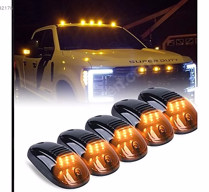5'li LED Kabin Üstü Çatı Marker Işık Seti Q95A